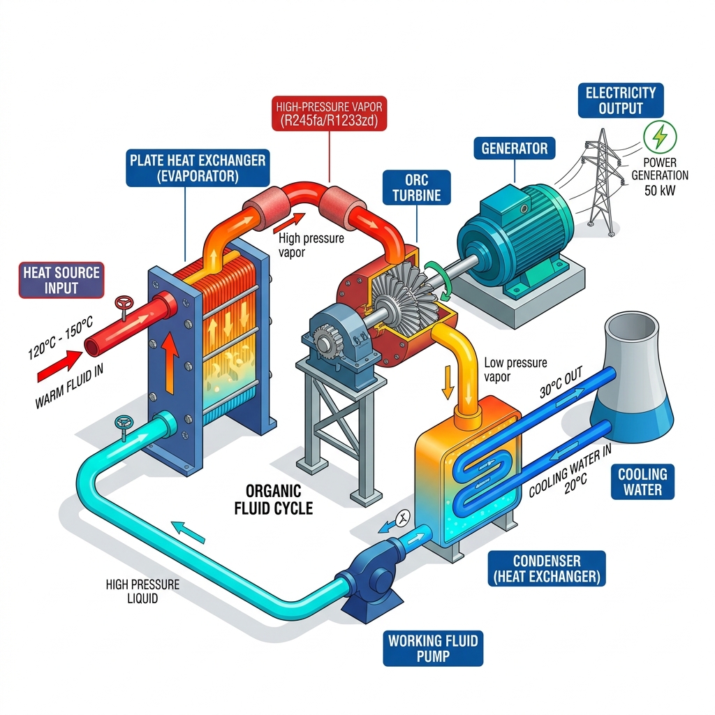 Ciclo Rankine Orgánico ORC