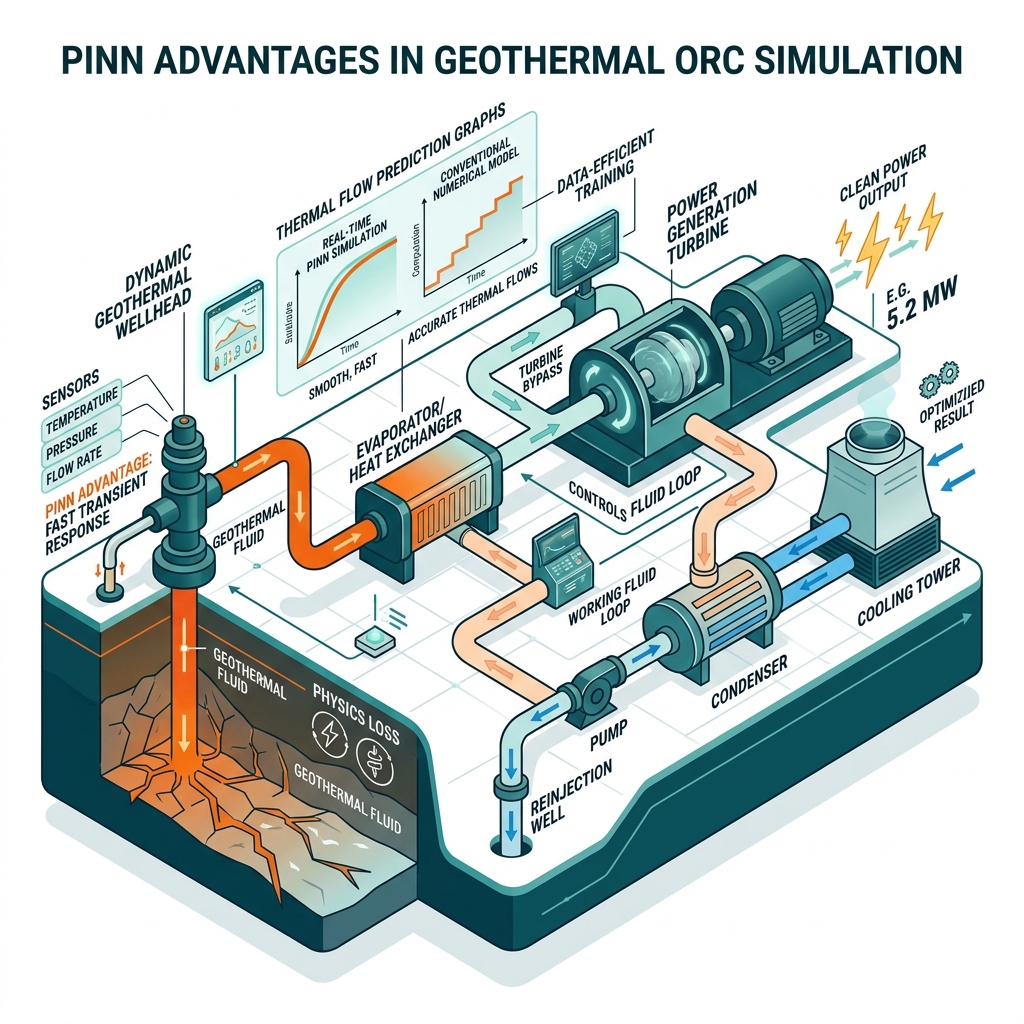 Ventajas PINN Simulación ORC